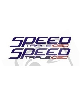 AUTOCOLLANT TRIUMPH SPEED TRIPLE 1050 (Produit compatible)