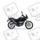 AUTOCOLLANT motorcycle Aprilia Pegaso 650 Year 2003 (Produit compatible)