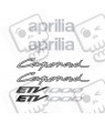 AUTOCOLLANT motorcycle Aprilia Caponord ETV 1000 year 2004 (Produit compatible)