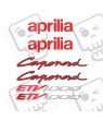 Stickers decals kit motorcycle Aprilia Caponord ETV 1000 year 2004 (Compatible Product)