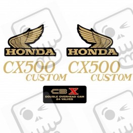 AUFKLEBER SET HONDA CX500 (Kompatibles Produkt)