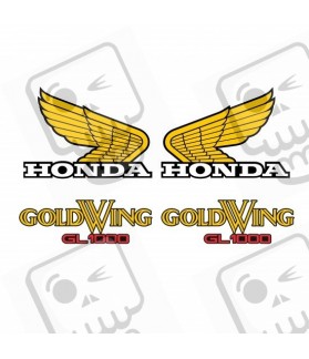 HONDA AFRICA Goldwing GL 1000 STICKERS (Compatible Product)