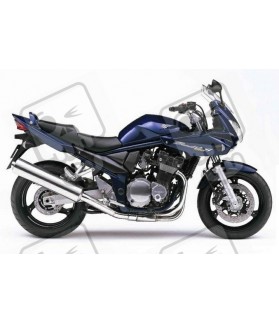 Suzuki Bandit 1200S YEAR 2006 AUTOCOLLANT (Produit compatible)