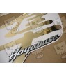 SUZUKI HAYABUSA YEAR 1999-2007 CUSTOM CHROME GOLD DECALS (Compatible Product)