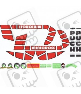 Decals motorcycle PUCH Minicross TT (Compatible Product)