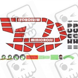 AUTOCOLLANT PUCH Minicross TT (Produit compatible)