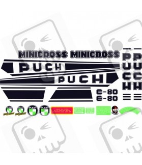 AUFKLEBER PUCH Minicross E-80 (Kompatibles Produkt)