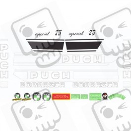 Decals motorcycle PUCH Borrasca (Compatible Product)