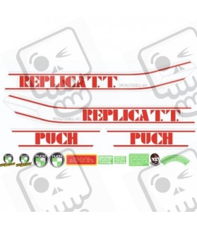 AUTOCOLLANT PUCH Replica TT Monjonell (Produit compatible)