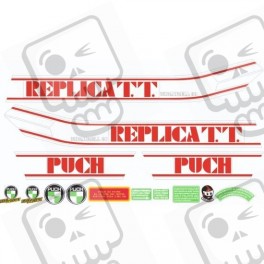 AUTOCOLLANT PUCH Replica TT Monjonell (Produit compatible)
