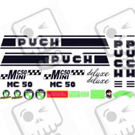 Decals motorcycle PUCH MC 50 Minicross (Compatible Product)