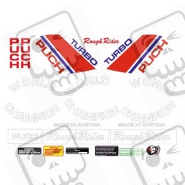 AUTOCOLLANT PUCH MAGNUM ROUGH RIDER TURBO (Produit compatible)