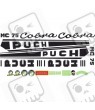 ADESIVOS PUCH Cobra MC 75 (Produto compatível)