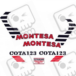 DECALS MONTESA Cota 123 (Compatible Product)