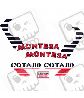 AUTOCOLLANT MONTESA Cota 80 (Produit compatible)