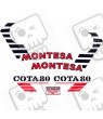 AUFKLEBER MONTESA Cota 80 (Kompatibles Produkt)