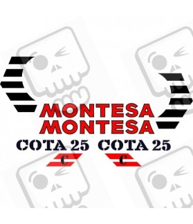 AUTOCOLLANT MONTESA Cota 25 (Produit compatible)