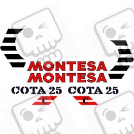 AUTOCOLLANT MONTESA Cota 25 (Produit compatible)