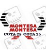 AUTOCOLLANT MONTESA Cota 25 (Produit compatible)