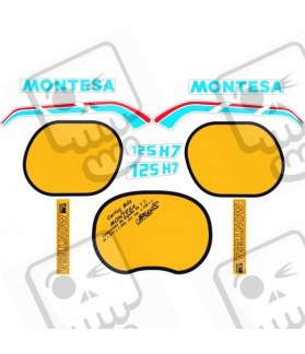 Stickers decals MONTESA 125 H7 (Produto compatível)