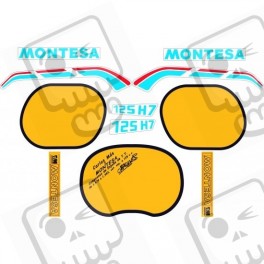 Stickers decals MONTESA 125 H7 (Produto compatível)