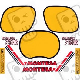 Stickers decals MONTESA Enduro 75 H6 (Produit compatible)