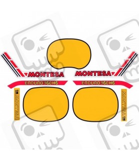 Stickers decals MONTESA 360 H6 blanca (Prodotto compatibile)