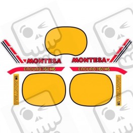 Stickers decals MONTESA 360 H6 blanca (Prodotto compatibile)