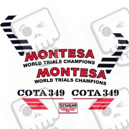 Stickers decals MONTESA Cota 349 (Produto compatível)