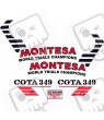 Stickers decals MONTESA Cota 349 (Produto compatível)