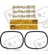 Stickers decals MONTESA Cappra 125 VE (Produit compatible)