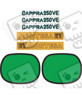 Stickers decals MONTESA Cappra 250 VE (Produto compatível)