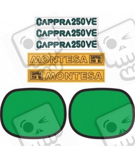 Stickers decals MONTESA Cappra 250 VE(Kompatibles Produkt)