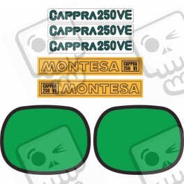 Stickers decals MONTESA Cappra 250 VE (Produto compatível)