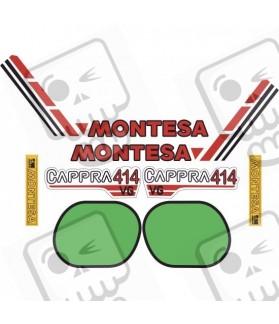 Stickers decals MONTESA Cappra 414 VG (Kompatibles Produkt)