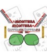 Stickers decals MONTESA Cappra 414 VG (Produit compatible)