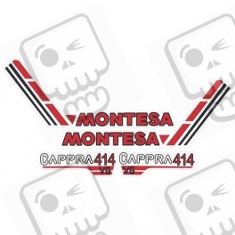 Stickers decals MONTESA Cappra 144 VG (Produit compatible)