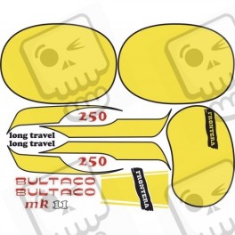 Stickers decals motorcycle BULTACO Frontera MK11 250 (Producto compatible)