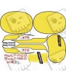 Stickers decals motorcycle BULTACO Frontera MK11 370 (Produto compatível)