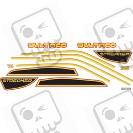 Stickers decals motorcycle BULTACO Streaker (Producto compatible)