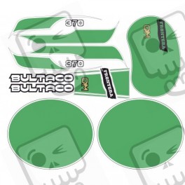 Stickers decals motorcycle BULTACO FRONTERA Gold Medal 370 (Produit compatible)