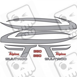 Stickers decals motorcycle BULTACO Alpina 188 (Compatible Product)