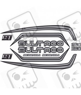 Stickers decals motorcycle BULTACO Metralla GT (Compatible Product)