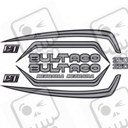 Stickers decals motorcycle BULTACO Metralla GT (Kompatibles Produkt)