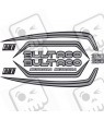 Stickers decals motorcycle BULTACO Metralla GT (Produto compatível)