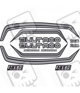 Stickers decals motorcycle BULTACO Metralla GTS (Compatible Product)