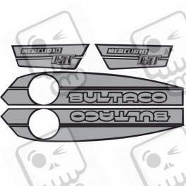 Stickers decals motorcycle BULTACO Mercurio 175 GT (Producto compatible)