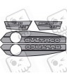 Stickers decals motorcycle BULTACO Mercurio 175 GT (Kompatibles Produkt)