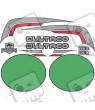 Stickers decals motorcycle BULTACO Pursang MK10 250 (Kompatibles Produkt)