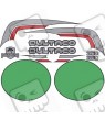 Stickers decals motorcycle BULTACO Pursang MK10 250(Producto compatible)